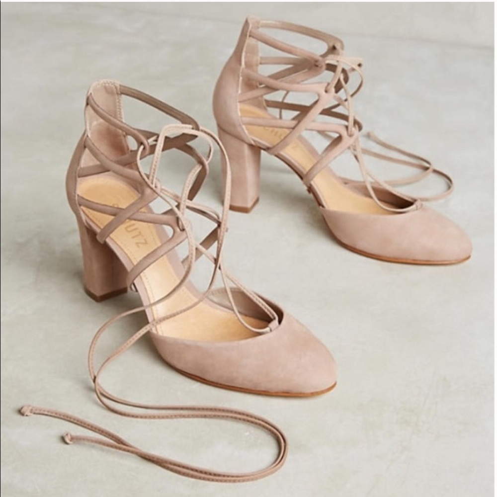 NIB Anthropologie Schutz Heels